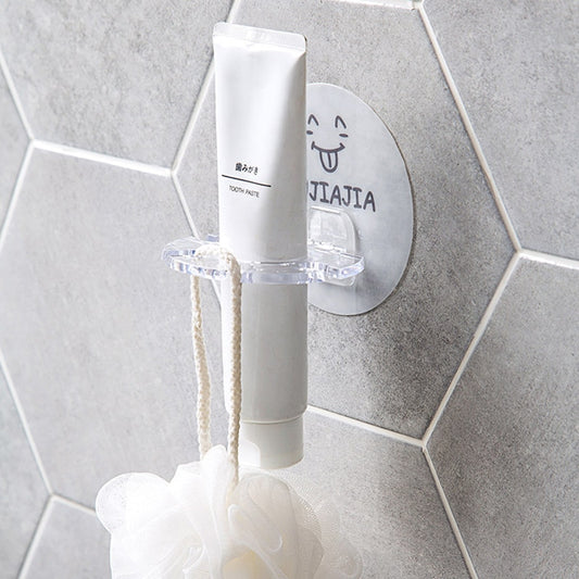 Avoid holing interesting toothpaste tooth brush holder children multi-role hanging appliance that wash gargle to receive frame